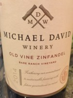 Michael David Winery Bare Ranch Vineyard Old Vine Zinfandel