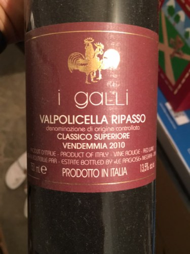 Le Ragose I Galli Valpolicella Ripasso Classico Superiore | Vivino US
