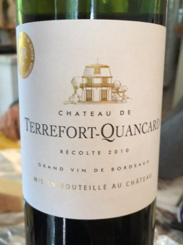 2010 Château de Terrefort-Quancard Bordeaux | Vivino US