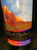Carol Shelton Karma Zin Rue Vineyard Old Vine Zinfandel