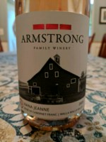 Armstrong Family Winery Nana Jeanne Rosé of Cabernet Franc