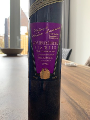 Anselmann Spätburgunder Eiswein | Vivino English