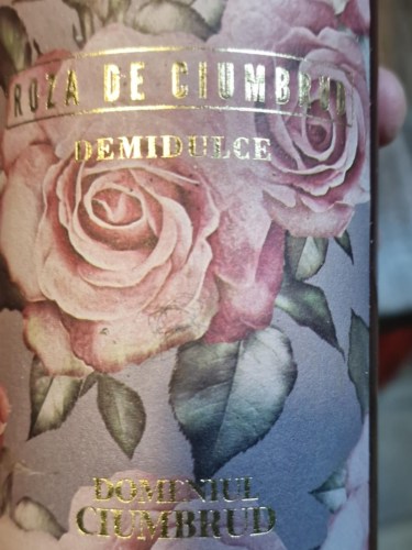 Domeniul Ciumbrud Roza de Ciumbrud Demidulce | Vivino English
