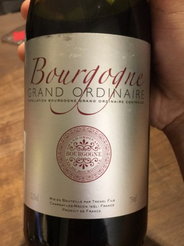 Trénel Grand Ordinaire Bourgogne | Vivino English
