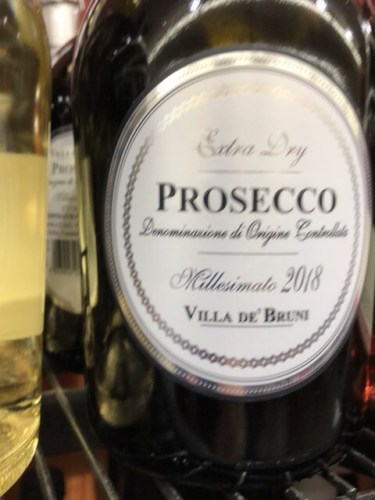 2018 Villa de Bruni Prosecco Extra Dry | Vivino