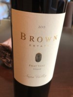 Brown Estate Phat Vine Syrah