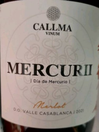 Callma Vinum Mercurii Merlot | Vivino Español