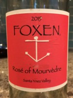 Foxen Vogelzang Vineyard  Rosé of Mourvèdre