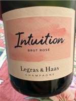 Legras & Haas Intuition Brut Rosé Champagne
