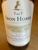 Iron Horse T Bar T Proprietor Grown Rosato di Sangiovese