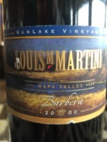 Louis M. Martini Sunlake Vineyard Barbera