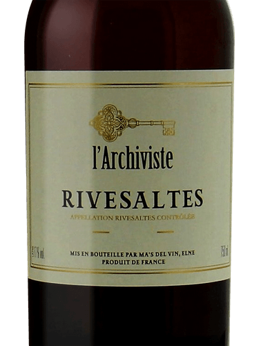 L'Archiviste Rivesaltes | Vivino English