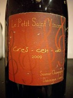 Dominique Joseph - Le Petit Saint Vincent Saumur Champigny Cres-cen-do
