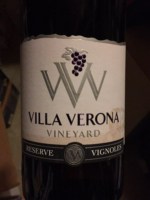 Villa Verona Vineyard Reserve Vignoles