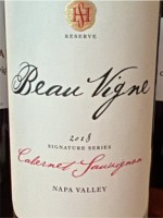 Beau Vigne Signature Series Reserve Cabernet Sauvignon
