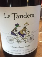 Les Frères Laffitte Le Tandem Cabernet Franc - Malbec