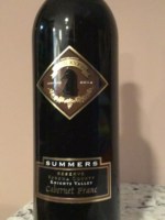 Summers Reserve Cabernet Franc