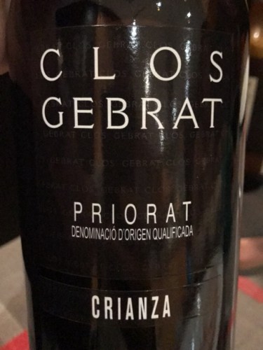 Vinícola del Priorat Clos Gebrat Crianza | Wine Info