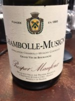 Prosper Maufoux Chambolle-Musigny