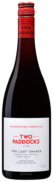 Two Paddocks The Last Chance Earnscleugh Vineyard Pinot Noir