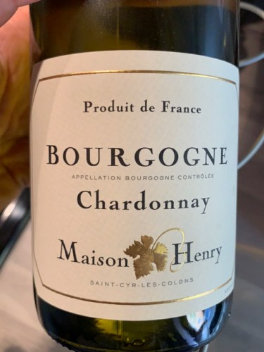 Maison Henry Bourgogne Chardonnay | Vivino Australia