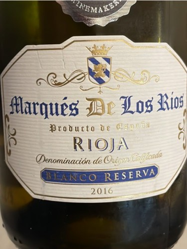 Marqués de Los Ríos Blanco Reserva | Vivino US