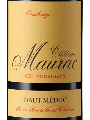 Château Maurac Haut-Médoc | Vivino English