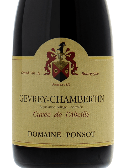 1999年Ponsot Gevrey-Chambertin Domaine Ponsot Gevrey-Chambertin Cuvée de l'Abeille | Vivino 日本語