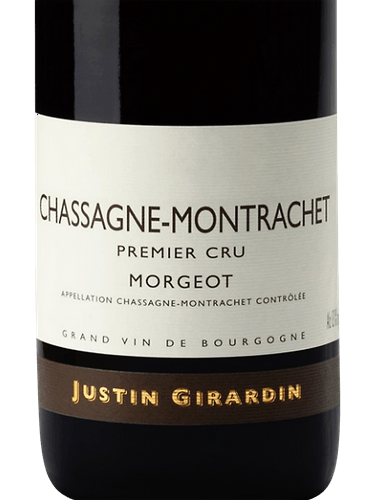 Justin Girardin Chassagne-Montrachet Premier Cru 'Morgeot' Rouge