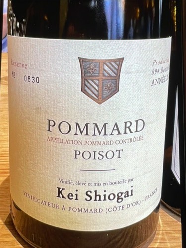 Kei Shiogai Poisot Pommard | Vivino Deutsch