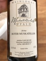 Weinlokal Muskatellerhof Roter Muskateller