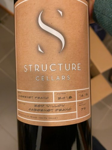 Structure Cellars Red Willow Cabernet Franc | Vivino US