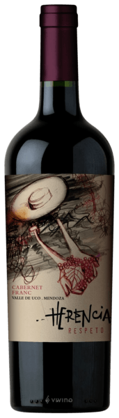 Vinho Polo Bodegas Y Viñedos Tinto Seco Argentina Herencia Respeto Cabernet Franc 2019 750ml