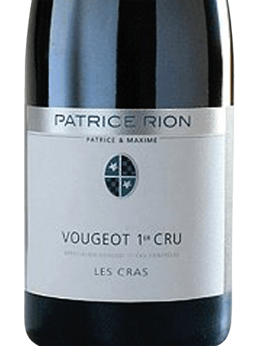 Patrice Rion Vougeot 1er Cru 'Les Crâs' | Vivino Canada