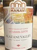Manavi Alazani Valley White Semi Sweet