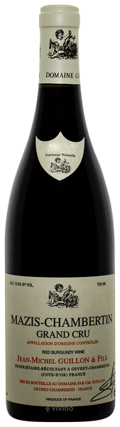 Jean-Michel Guillon Mazis-Chambertin Grand Cru | Vivino English