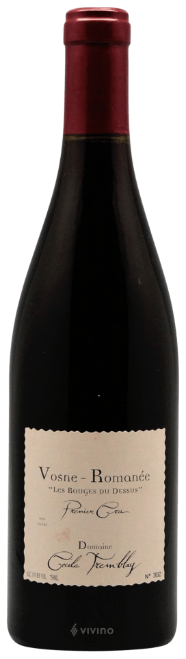 B*t様 Cecile Tremblay 2022 ヴォーヌロマネ　プルミエクリ 2022 Domaine Cécile Tremblay Vosne-Romanee 1er Cru - SKU 1932671