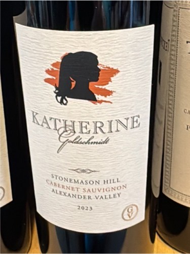 Katherine Goldschmidt Stonemason Hill Cabernet Sauvignon