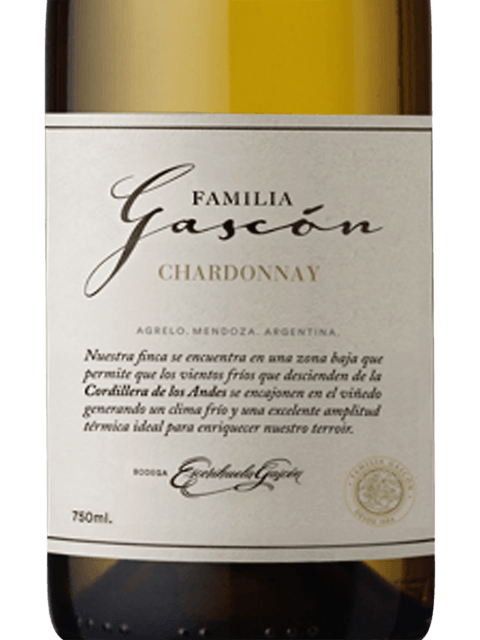 Familia Gascón Chardonnay