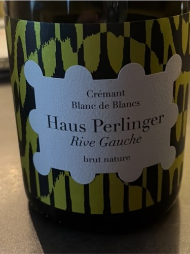 Haus Perlinger Crémant Blanc de Blancs Brut Nature | Vivino English