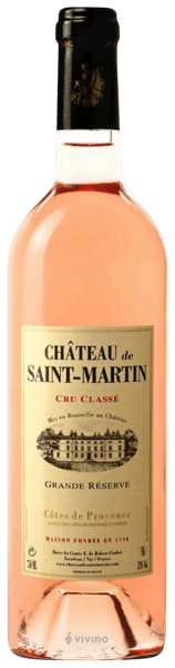 Château de Saint Martin Grande Réserve Côtes de Provence Rosé
