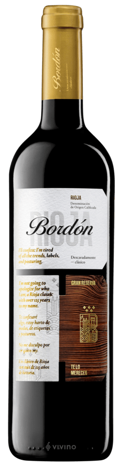 Bodegas Franco-Españolas Rioja Bordón Gran Reserva | Vivino