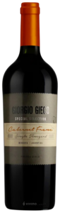 Giorgio Gieco Special Selection Single Vineyard Cabernet Franc N.V.