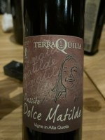 TerraQuilia Dolce Matilde Passito di Malbo Gentile