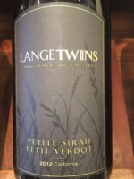LangeTwins Petite Sirah - Petit Verdot