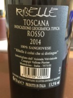 Terre Nere Campigli Vallone Rebel