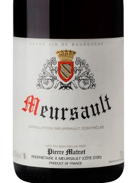 ワイン Meursault 1er Blagny 1995 Joseph Matrot Meursault 1er Blagny 1995 Joseph Matrot