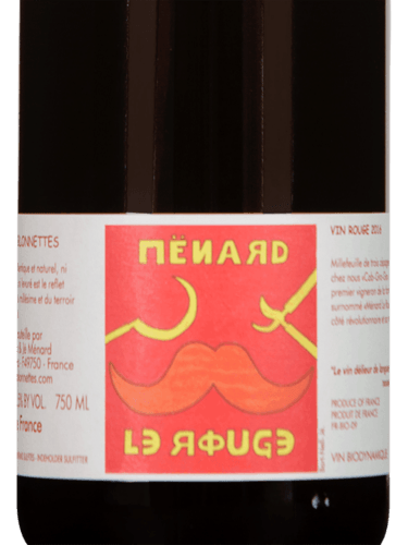 Domaine des Sablonnettes Menard Le Rouge | Vivino English