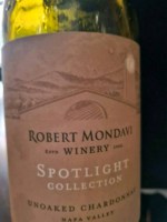Robert Mondavi Winery Spotlight Collection Unoaked Chardonnay