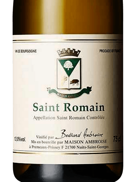 Bertrand Ambroise Saint-Romain | Vivino Français